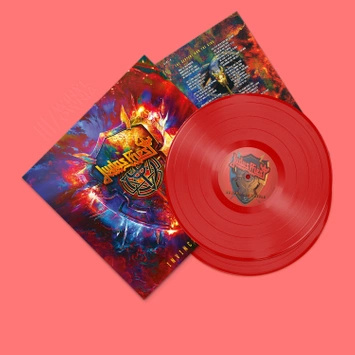 JUDAS PRIEST Invincible Shield 2LP RED