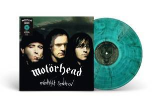 MOTORHEAD Overnight Sensation LP GREEN/BLACK SMOKE