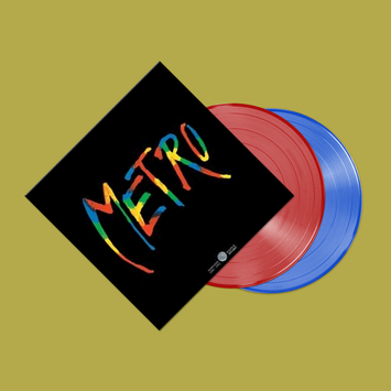 METRO Metro (Studio Buffo) 2LP Red&Blue