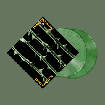 TYPE O NEGATIVE October Rust 2LP Green With Black Marble