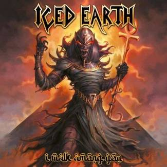 ICED EARTH I Walk Among You YELLOW RED SILVER LP