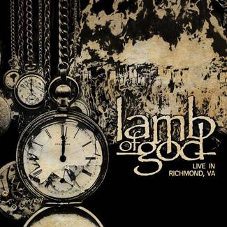 LAMB OF GOD Live In Richmond VA BLACK LP