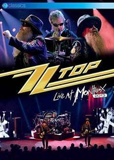 ZZ TOP Live At Montreux 2013 DVD DISC