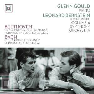 GOULD, GLENN Beethoven Concerto No.2 & Bach Concerto No.1 LP