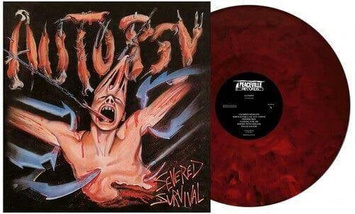 AUTOPSY Severed Survival 35th Anniversary RED SLEEVE LP