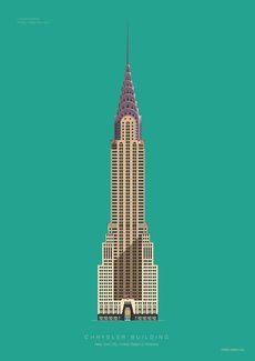 Chrysler Building PLAKAT