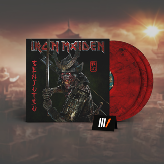 IRON MAIDEN Senjutsu 3LP RED & BLACK