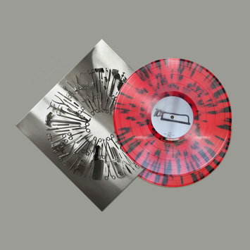 CARCASS Surgical Steel 2LP Red With Black Splatter