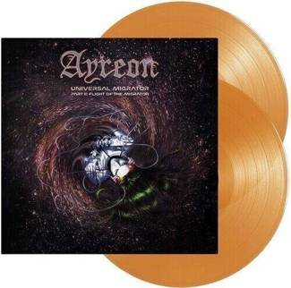 AYREON Universal Migrator Part II Flight Of The Migrator ORANGE 2LP