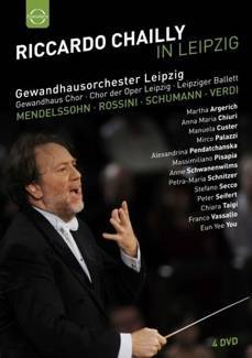 LEIPZIG GEWANDHAUS ORCHESTRA/CHAILLY Riccardo Chailly & Gewandhausorchester Leipzig 4DVD DISC