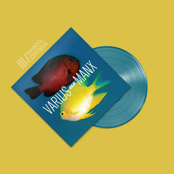VARIUS MANX Ego LP BLUE TRANSPARENT