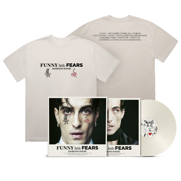 LP Cream + T-SHIRT DAMIANO DAVID Funny Little Fears