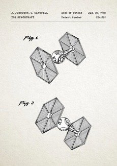 Star Wars - TIE Fighter PLAKAT