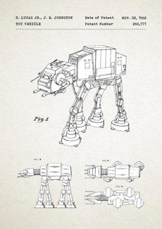 Star Wars - AT-AT PLAKAT