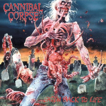 CANNIBAL CORPSE Eaten Back To Life SPLATTER LP