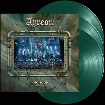 AYREON 01011001 - Live Beneath The Waves GREEN 3LP