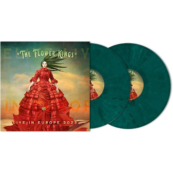FLOWER KINGS, THE Live In Europe 2023 GREEN MARBLED 2LP