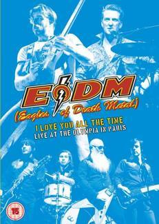 EAGLES OF DEATH METAL I Love You All The Time: Live At The Olympia Paris DVD BLU-RAY DISC