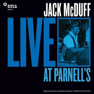 JACK MCDUFF Live at Parnell's 3LP