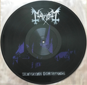 MAYHEM De Mysteriis Dom Sathanas LP PICTURE DISC