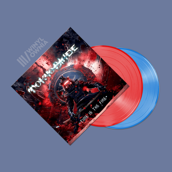 TOKYO BLADE Time Is The Fire 2LP Red & Blue