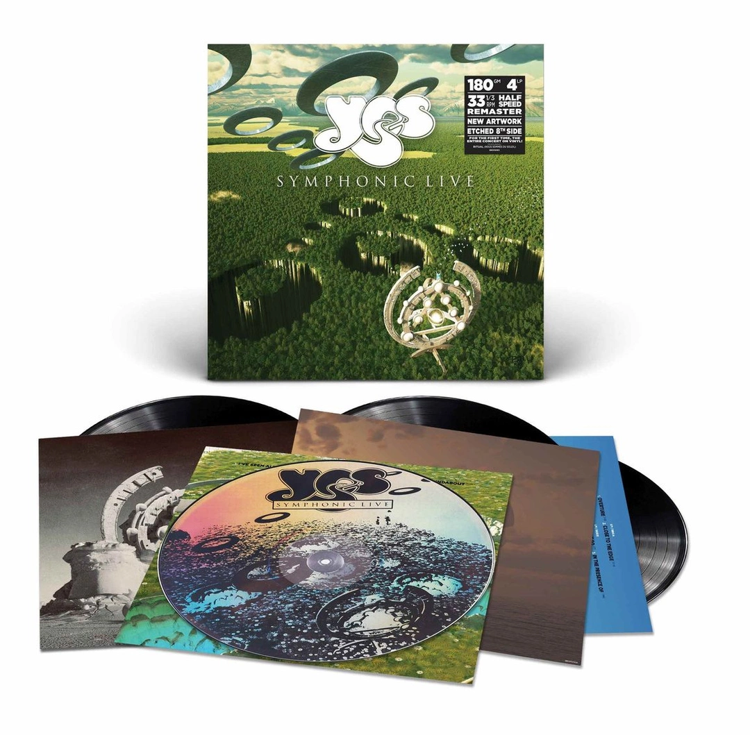 ★YES/SYMPHONIC LIVE★◇イエス◇Music On Vinyl YES Symphonic Live 4LP - Winylownia.pl online Record Store