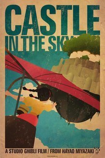 Laputa: Castle In The Sky PLAKAT