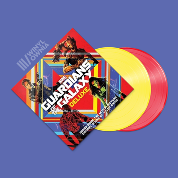 VA Guardians Of The Galaxy OST 2LP Red & Yellow