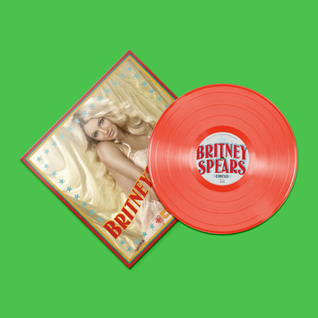 BRITNEY SPEARS Circus LP RED