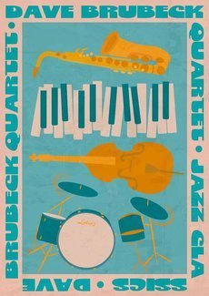 Dave Brubeck Quartet PLAKAT