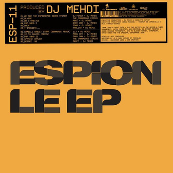 DJ MEHDI Espion Le EP (Collector Crystal Clear LP) LP