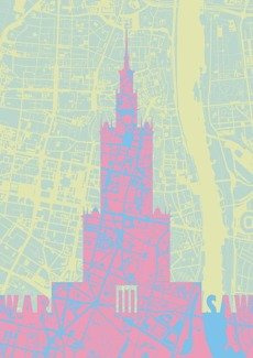 Pałac Kultury i Nauki PLAKAT