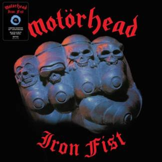 MOTORHEAD Iron Fist (black & Blue Swirl Vinyl) LP