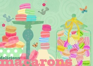 Macarons PLAKAT