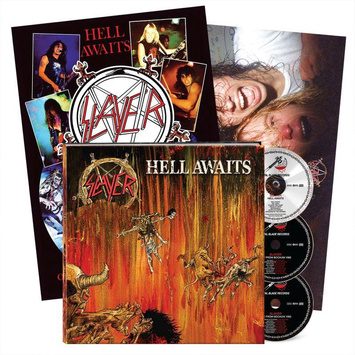 SLAYER Hell Awaits 40th Anniversary EARBOOK 3CD EARBOOK