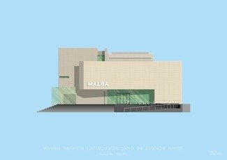 MALBA Buenos Aires PLAKAT