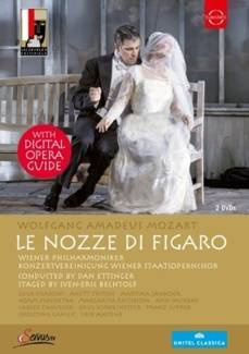 WIENER PHILHARMONIKER / DAN ETTINGER, KONZERTVEREINIGUNG WIENER STAATSOPERNCHOR, LUCA PISARONI, ANETT FRITSCH, MARTINA JANKOVA, ADAM PLACHET Euroarts - Mozart: Le Nozze Di Figaro 2DVD DISC