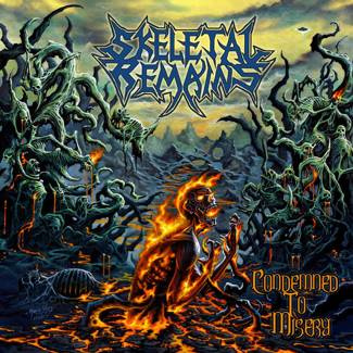 SKELETAL REMAINS Condemned To Misery (re-issue 2021) LP