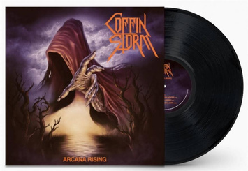 COFFIN STORM Arcana Rising BLACK LP