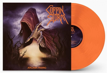 COFFIN STORM Arcana Rising ORANGE LP