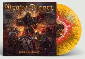 GRAVE DIGGER Symbol Of Eternity SPLATTER YELLOW GOLD WHITE RED LP