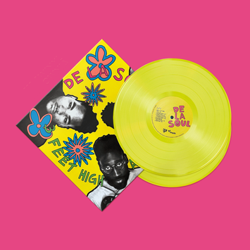 DE LA SOUL 3 Feet High And Rising 2LP Yellow Opaque