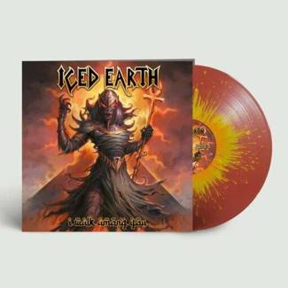 ICED EARTH I Walk Among You RED YELLOW ORANGE LP