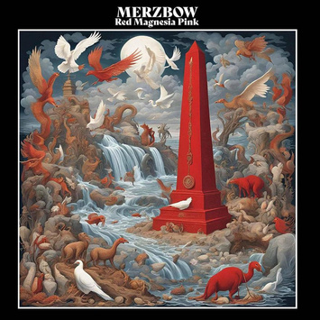 MERZBOW Red Magnesia Pink MARBLED 2LP