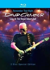 GILMOUR, DAVID Remember That Night (blu-ray Dvd) 2DVD BLU-RAY DISC