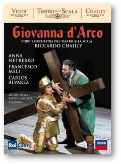 NETREBKO, ANNA Verdi Giovanna  Darco DVD BLU-RAY DISC