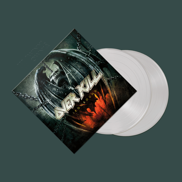 OVERKILL Ironbound WHITE 2LP White