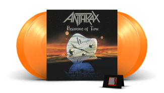 ANTHRAX Persistence Of Time 4LP ORANGE VINYL LTD