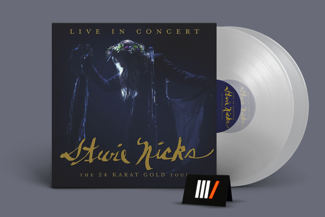 STEVIE NICKS Live In Concert the 24 Karat Gold Tour 2LP CLEAR