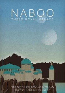 Star Wars - Naboo PLAKAT